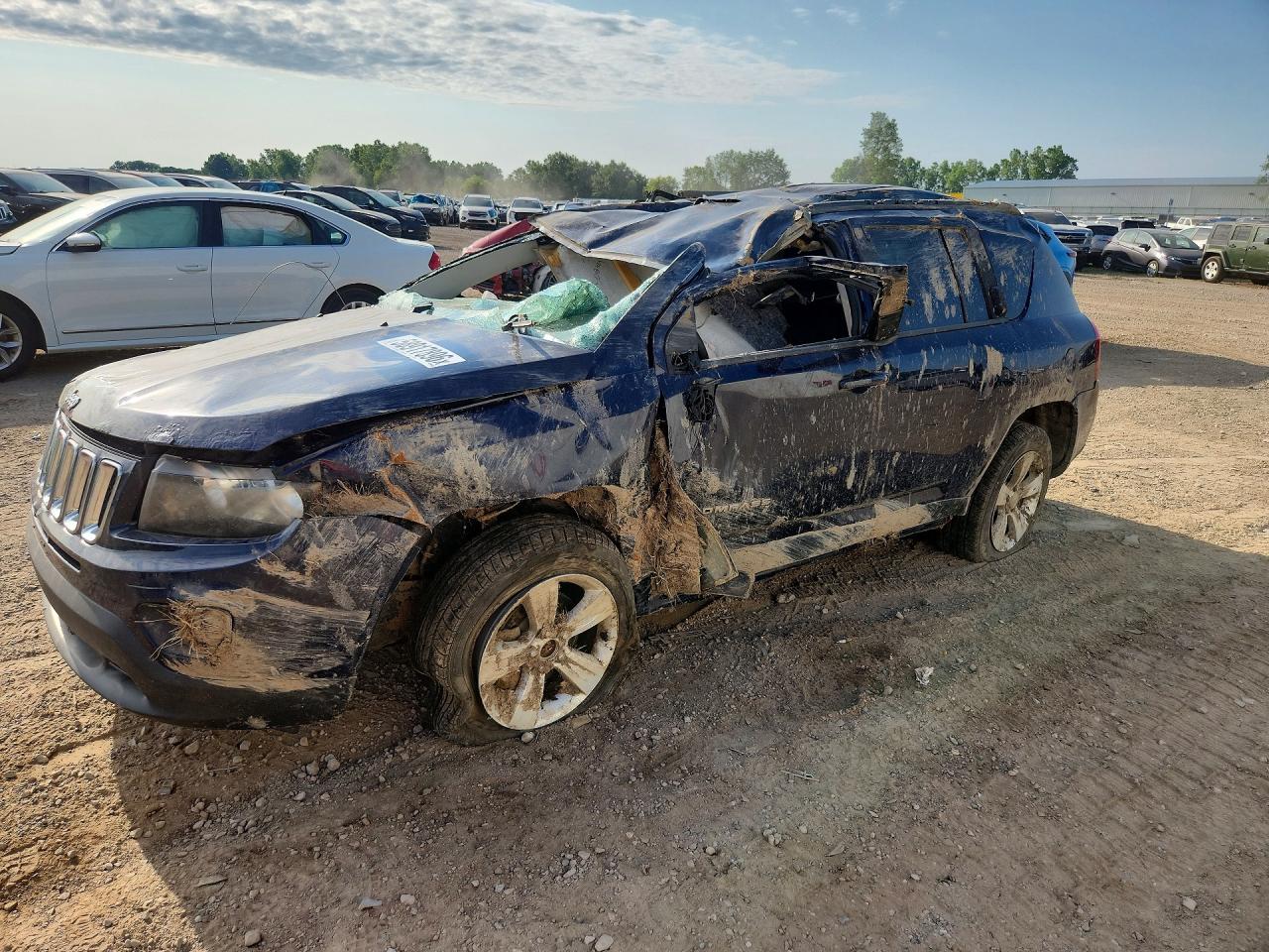 2014 Jeep Compass Sport, VIN 1C4NJDBB4ED591992 — All over