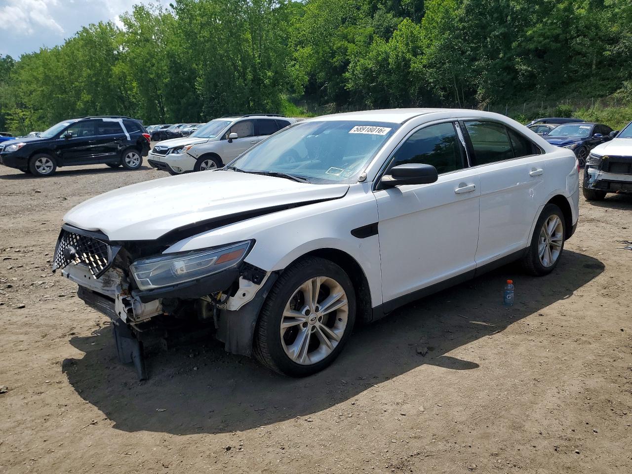2013 Ford Police Interceptor, VIN 1FAHP2M84DG137150 — Front end