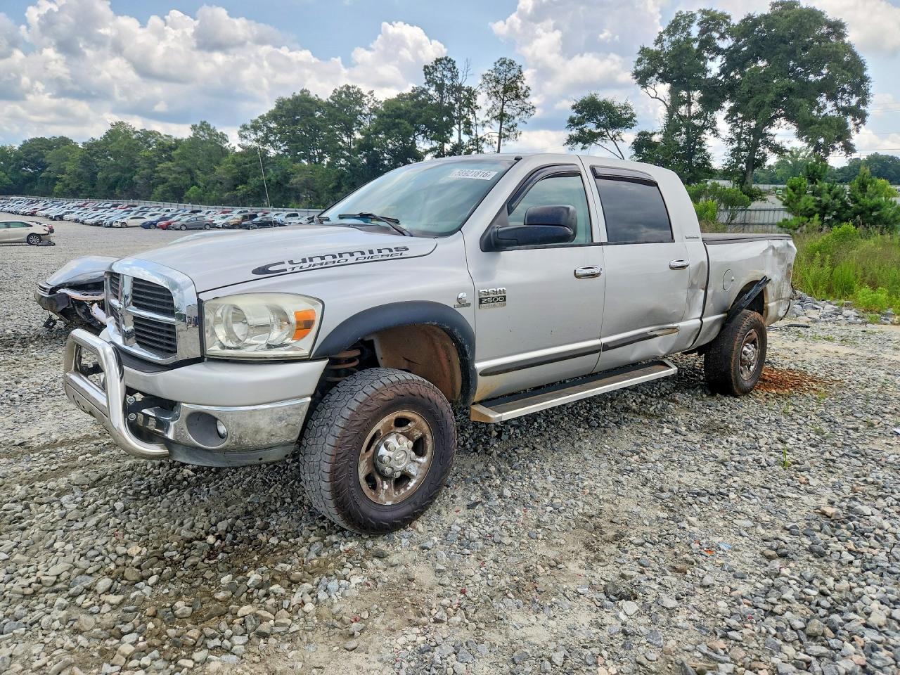 2007 Dodge 2500 SLT, VIN 3D7KS29CX7G758659 — Rear end