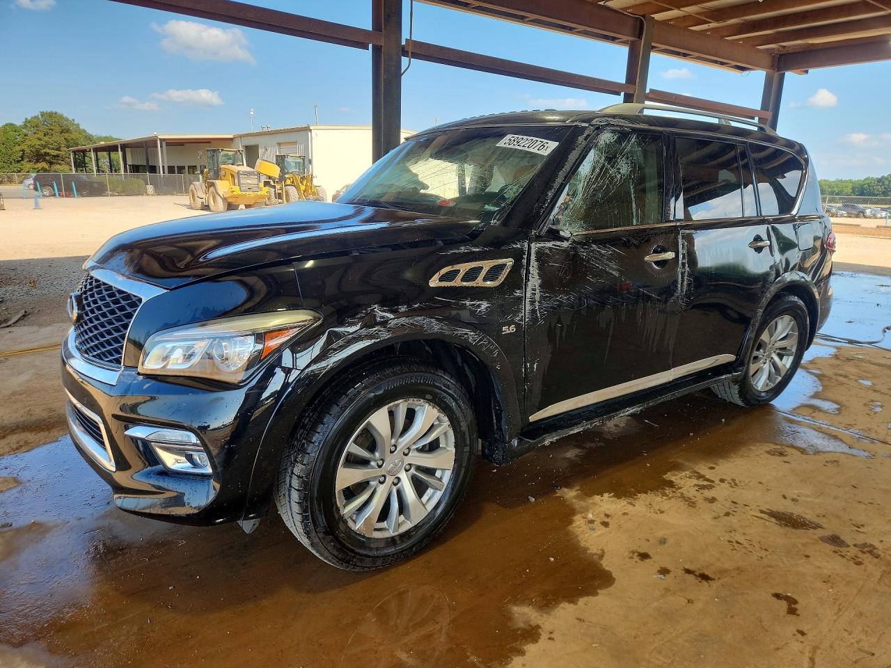 2016 Infiniti QX80, VIN JN8AZ2ND6G9801642 — Rollover