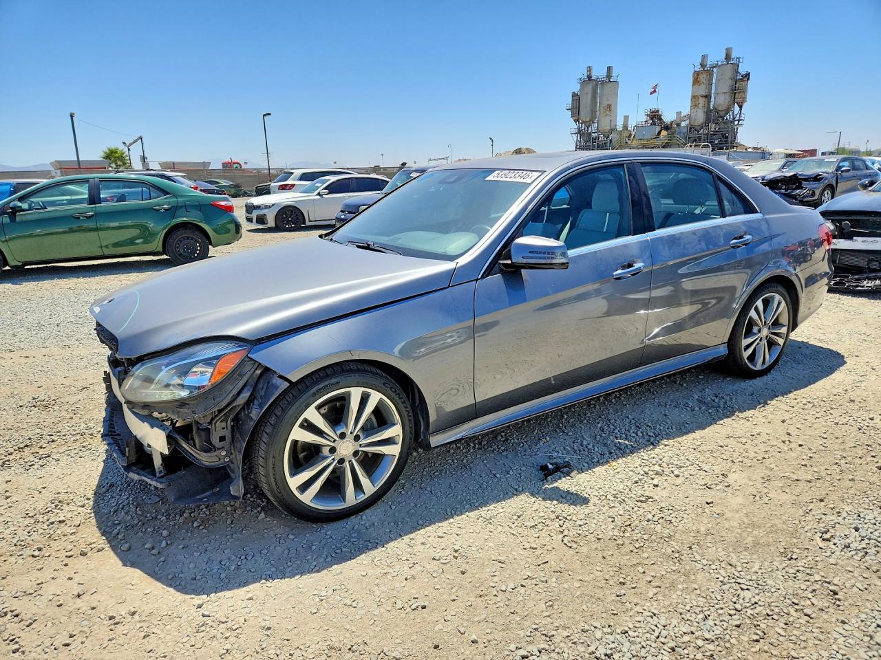 2016 Mercedes-Benz E 350 Sport, VIN WDDHF5KBXGB244675 — Front end