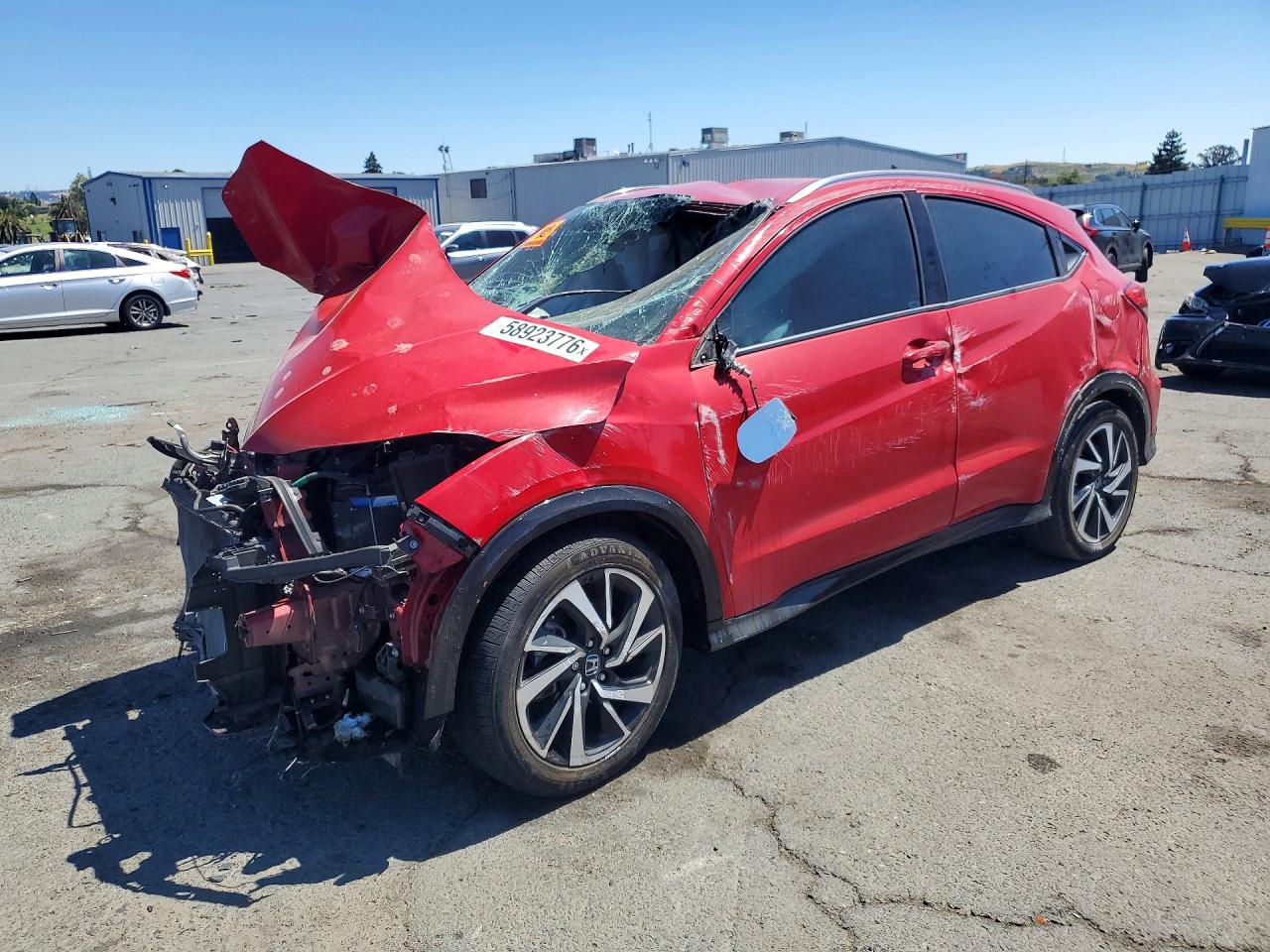 2020 Honda HR-V Sport, VIN 3CZRU5H13LM706638 — Rollover