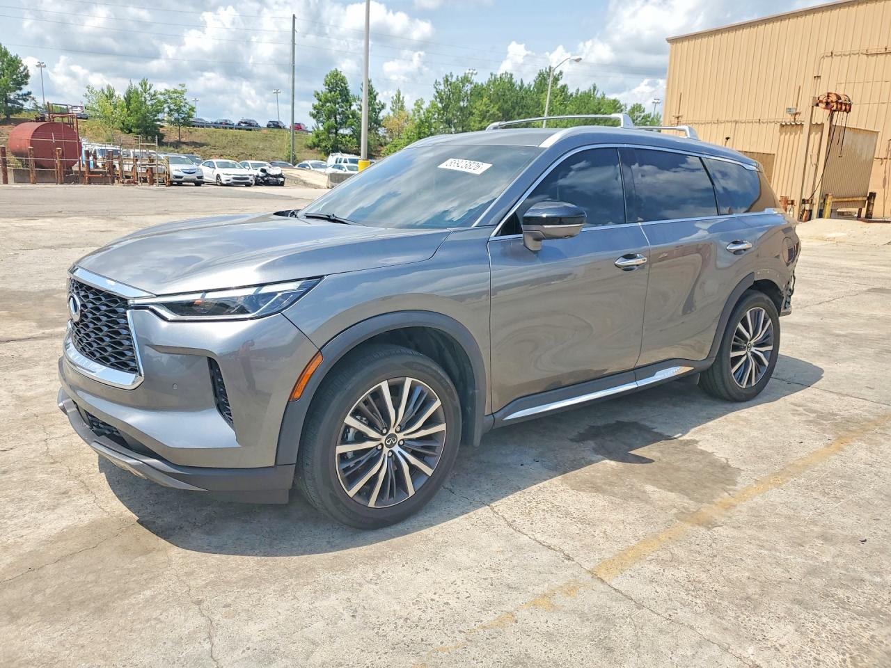 2023 Infiniti QX60 Sensory, VIN 5N1DL1GS8PC349479 — Rear end