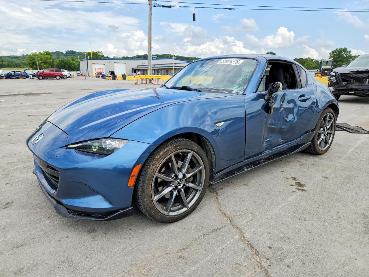 2020 Mazda MX-5 Miata Grand Touring, VIN JM1NDAM75L0413740 — Side