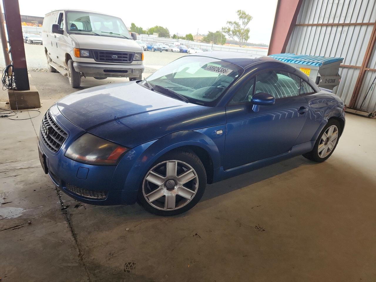 2003 Audi TT, VIN TRUSC28N831014745 — Rear end