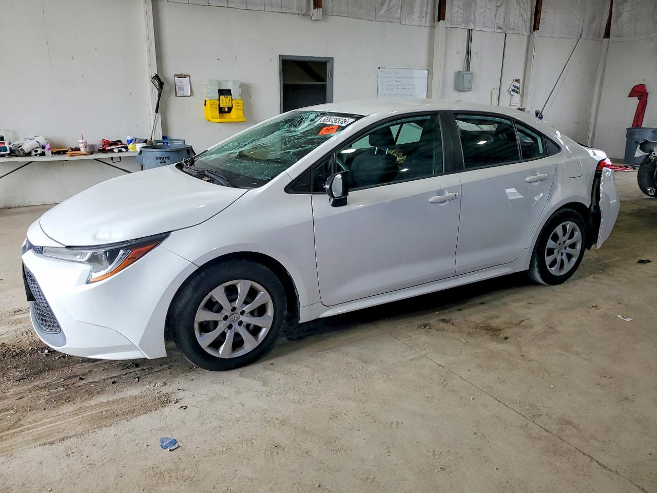 2022 Toyota Corolla LE, VIN 5YFEPMAE3NP298799 — Roof