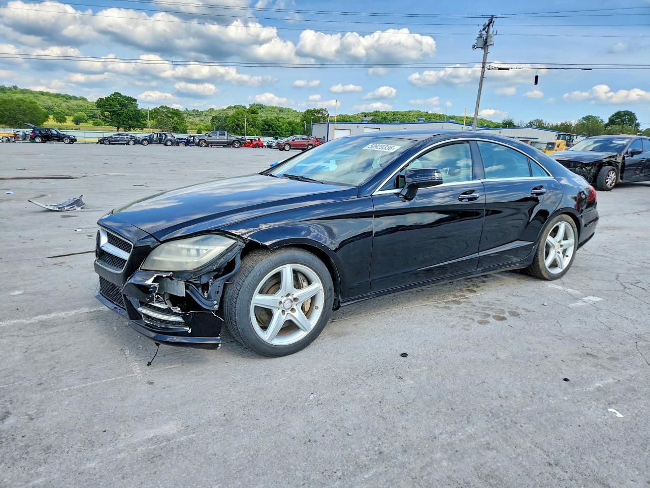 2012 Mercedes-Benz CLS 550, VIN WDDLJ7DB4CA014521 — Front end