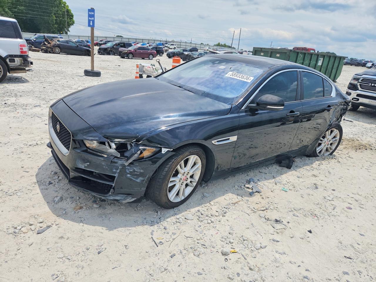 2018 Jaguar XE 25t Premium, VIN SAJAD4FX0JCP28438 — Rear end
