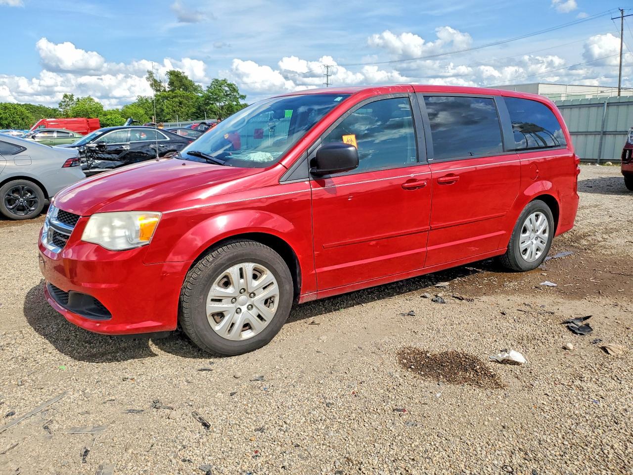2014 Dodge Grand Caravan SE, VIN 2C4RDGBG7ER302106 — Roof