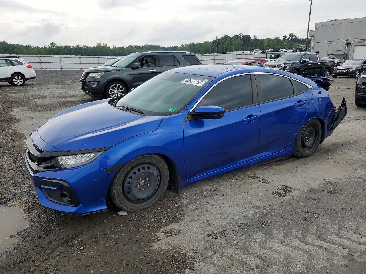 2020 Honda Civic Si, VIN 2HGFC1E50LH709489 — Rear end