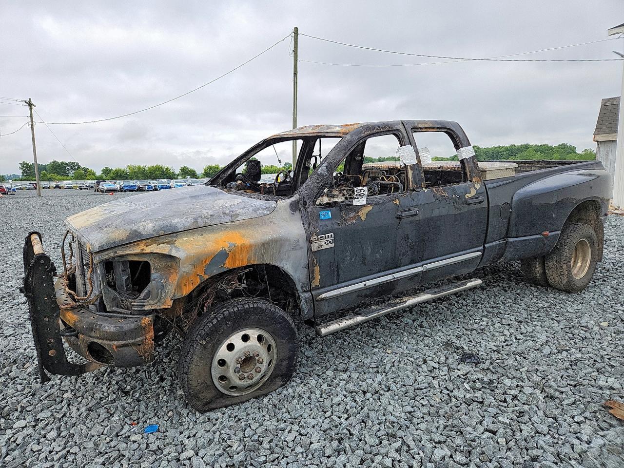 2009 Dodge 3500 Laramie, VIN 3D7MX48LX9G535273 — Burn