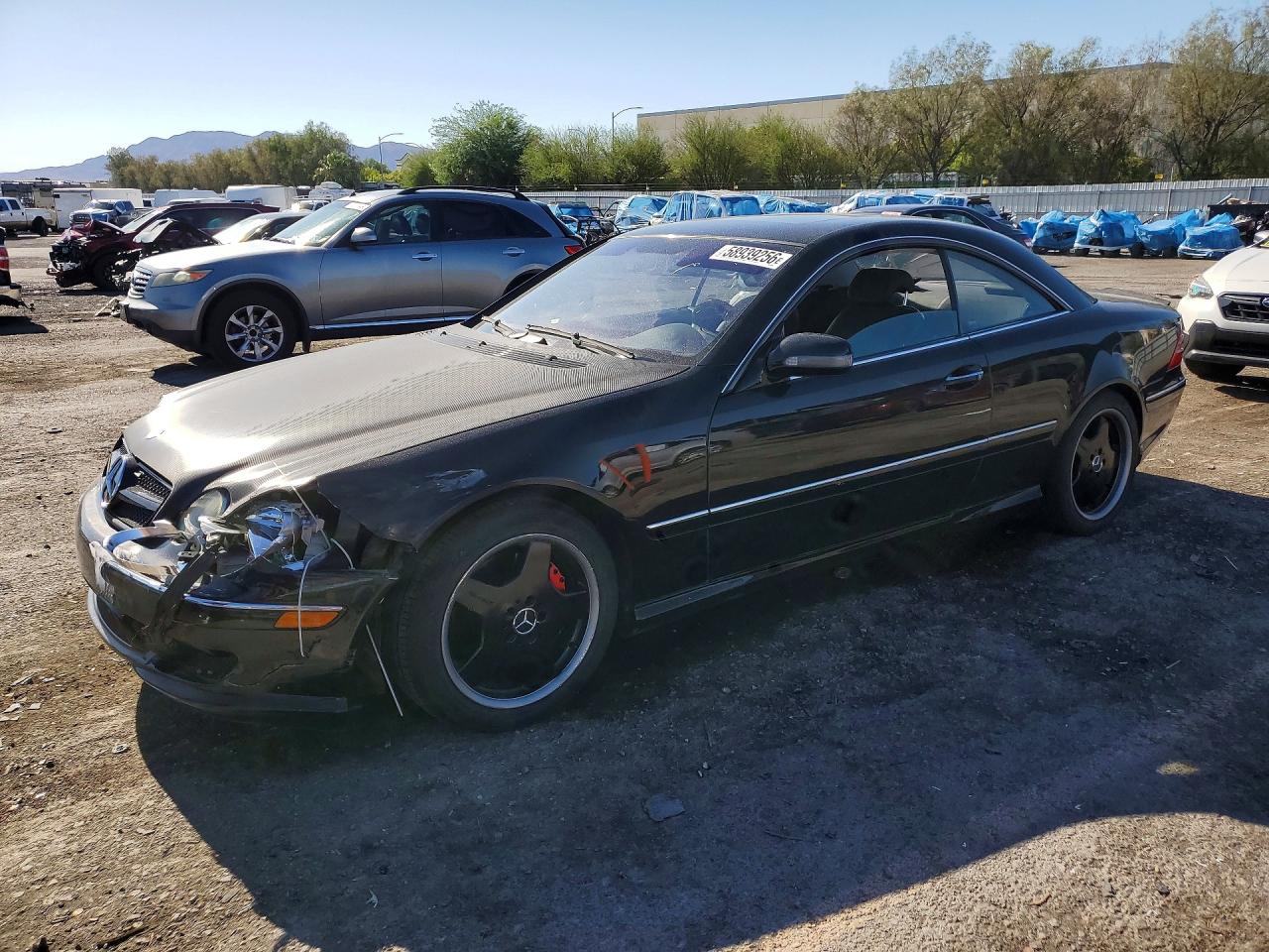 2002 Mercedes-Benz CL 500/600, VIN WDBPJ75J72A029657 — Front end