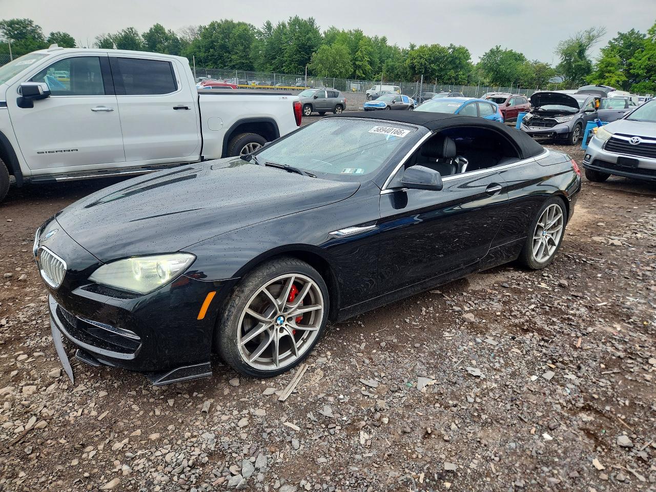 2012 BMW 6 Series 650i, VIN WBALZ3C54CDL72916 — Side