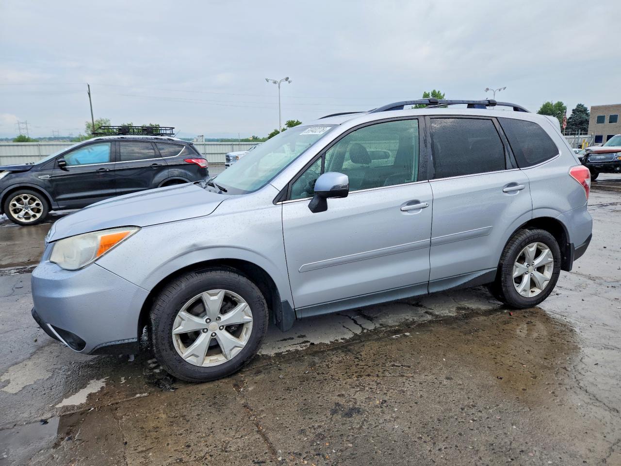 2014 Subaru Forester Touring, VIN JF2SJAPC9EH551095 — Undercarriage