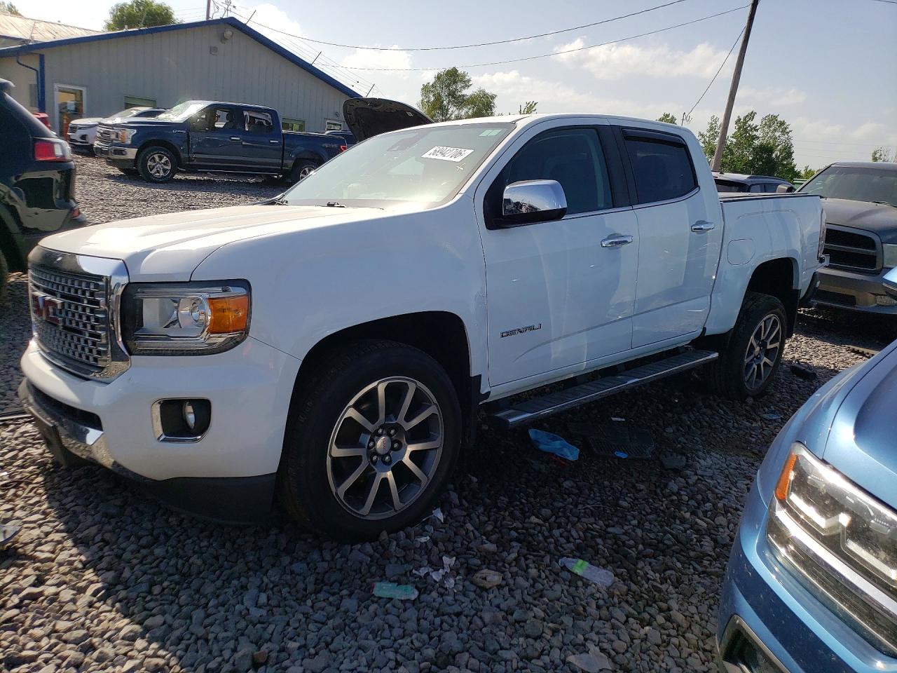 2018 GMC Canyon 4WD Denali, VIN 1GTG6EEN1J1189770 — Front end