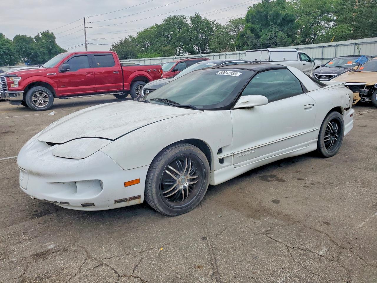 2001 Pontiac Firebird Firebird, VIN 2G2FS22K412100959 — Rear end