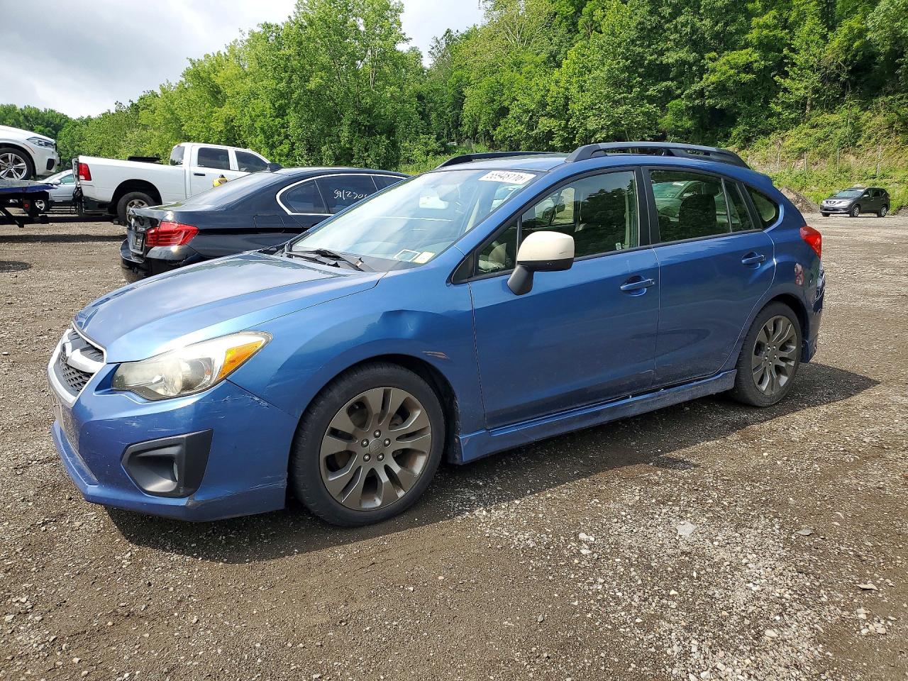 2014 Subaru Impreza Special Sports Premium, VIN JF1GPAL6XE8286941 — Side