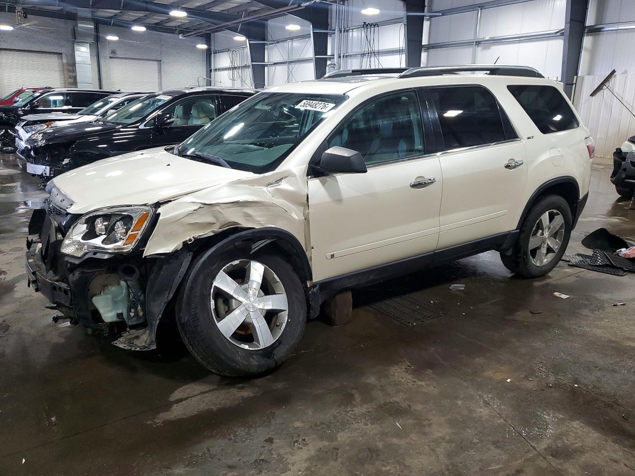 2009 GMC Acadia SLT1, VIN 1GKER23D69J189349 — Front end