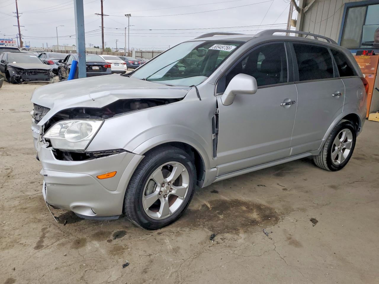 2014 Chevrolet Captiva Sport LTZ, VIN 3GNAL4EK2ES626038 — Front end