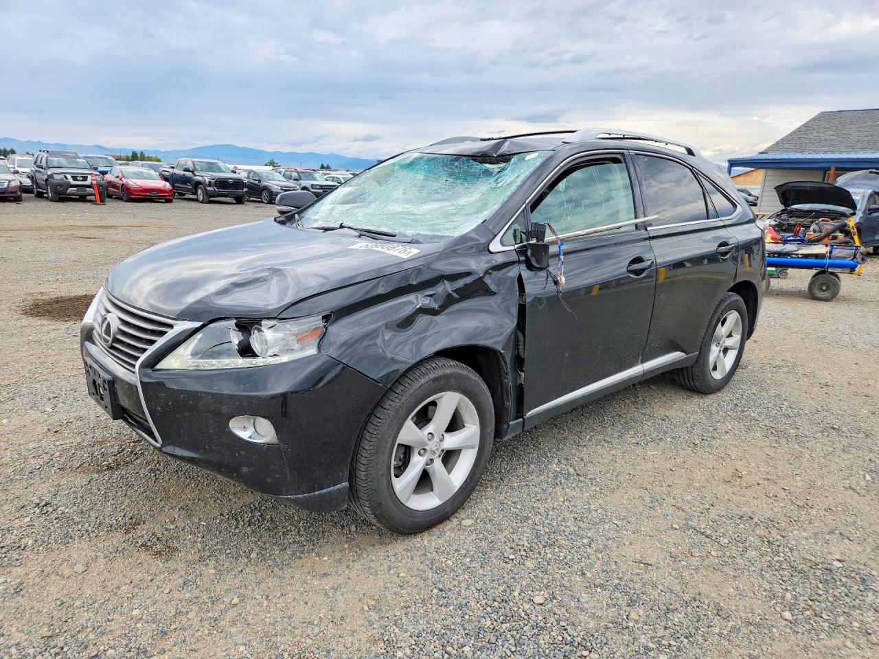 2014 Lexus RX 350, VIN 2T2BK1BA9EC246911 — Front end