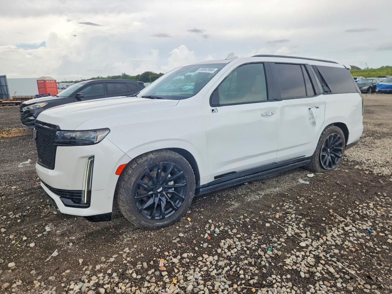 2023 Cadillac Escalade RWD Sport, VIN 1GYS3FKLXPR495589 — Rear end