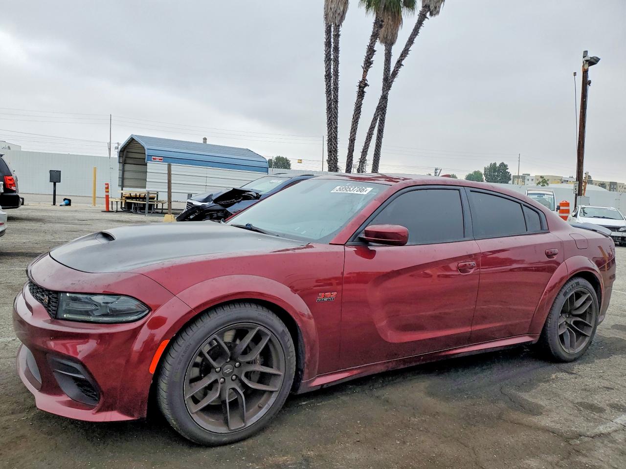2021 Dodge Charger Scat Pack Widebody, VIN 2C3CDXGJ4MH511225 — Minor dents and scratches