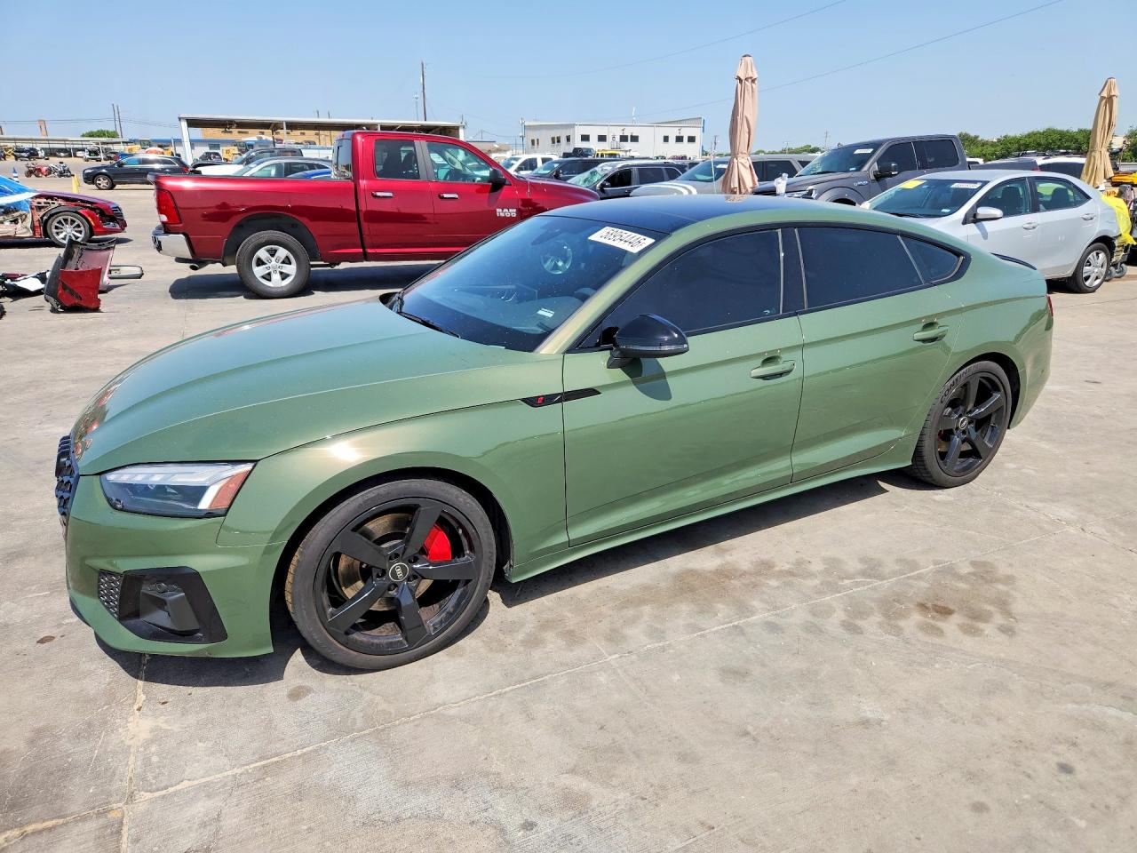 2023 Audi A5 Sportback S line Premium Plus, VIN WAUFACF53PA030199 — Вода / потоп