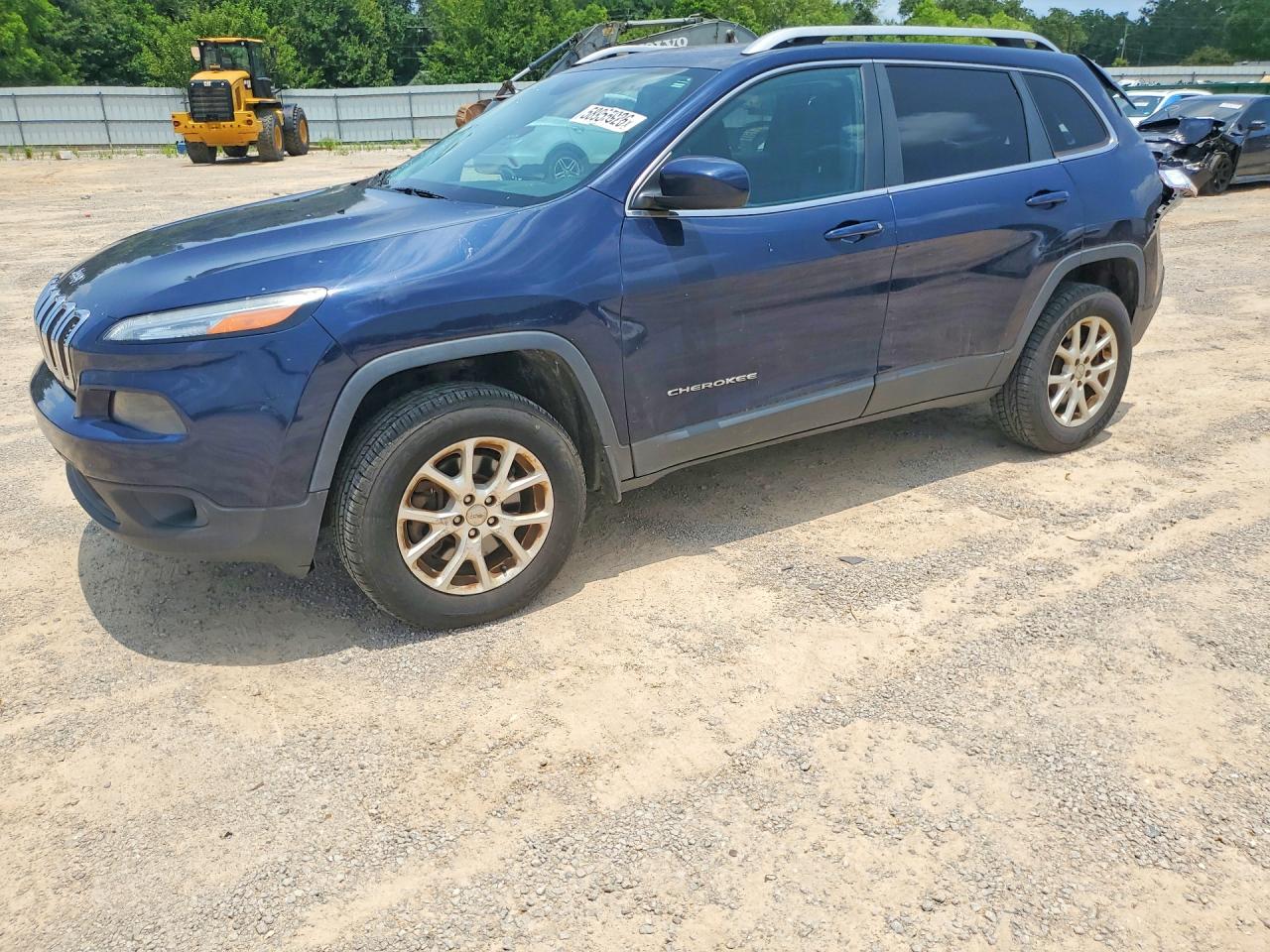 2014 Jeep Cherokee Latitude, VIN 1C4PJMCB7EW166262 — Зад