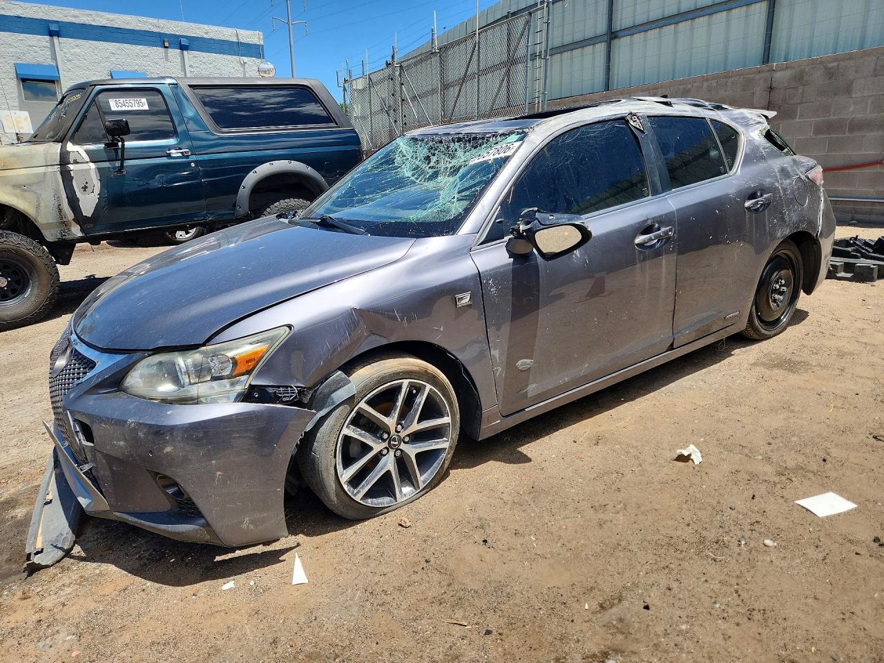 2015 Lexus CT 200h, VIN JTHKD5BH4F2220833 — Water / flood