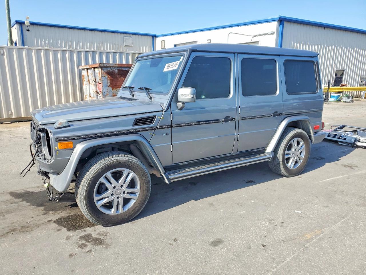 2011 Mercedes-Benz G 550, VIN WDCYC3HF3BX190479 — Front end