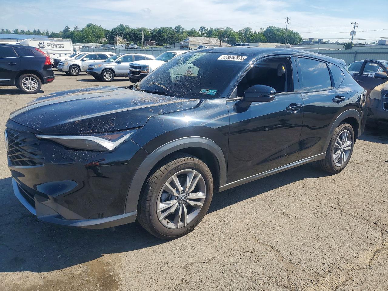 2025 Acura ADX, VIN 3HDSA2H35SM715919 — Rear end