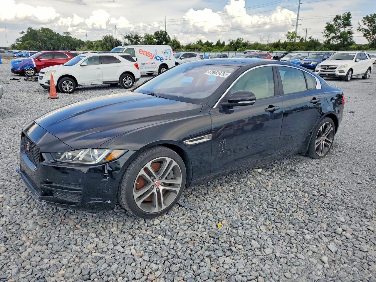 2018 Jaguar XE, VIN SAJAD4EV9JCP25828 — Front end