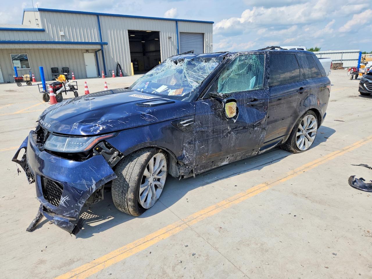 2019 Land Rover Range Rover Sport HSE, VIN SALWR2RV6KA839571 — Rollover