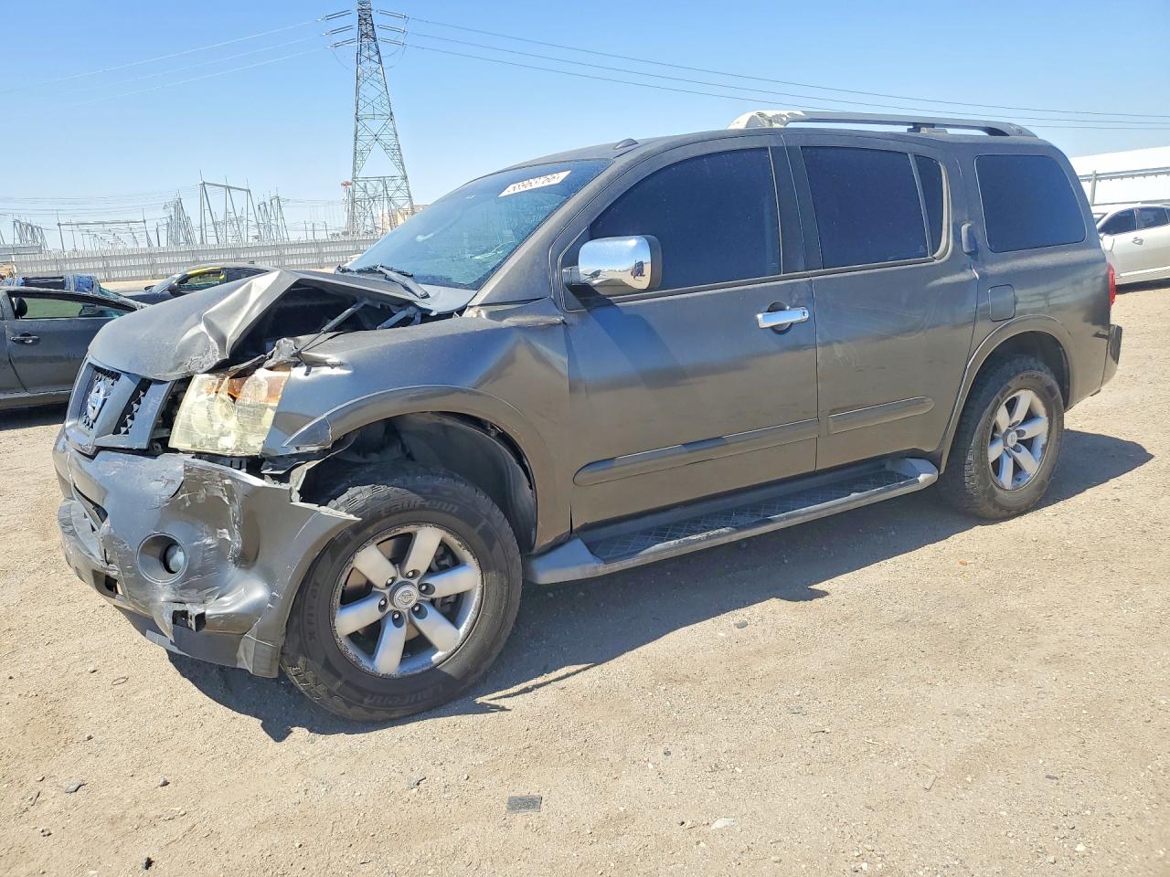2011 Nissan Armada SV, VIN 5N1AA0ND6BN613349 — Перед