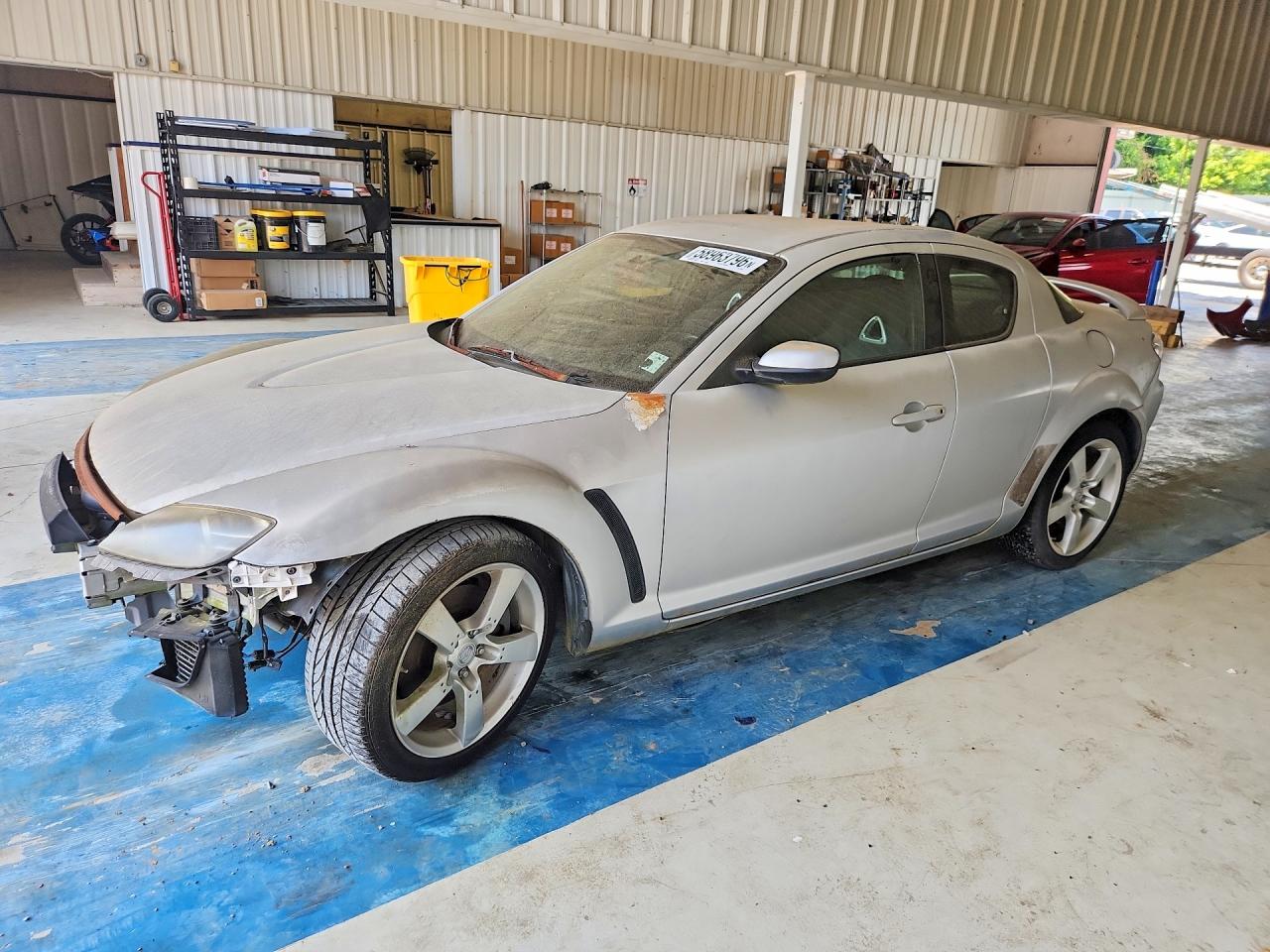 2004 Mazda RX-8, VIN JM1FE17N740136540 — Front end
