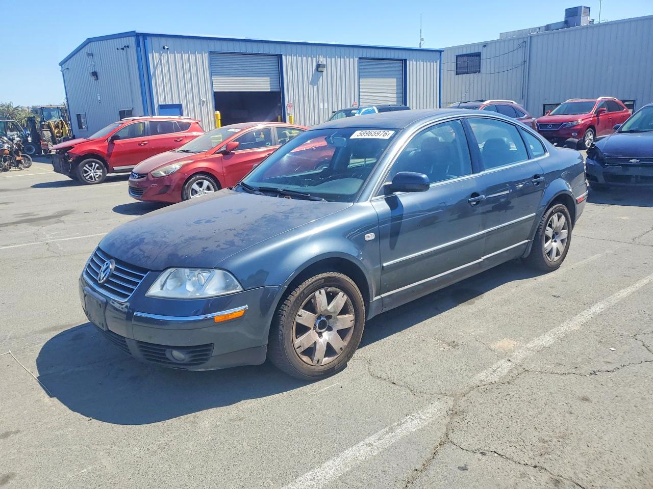 2003 Volkswagen Passat GLX, VIN WVWTH63B53P185065 — Mechanical