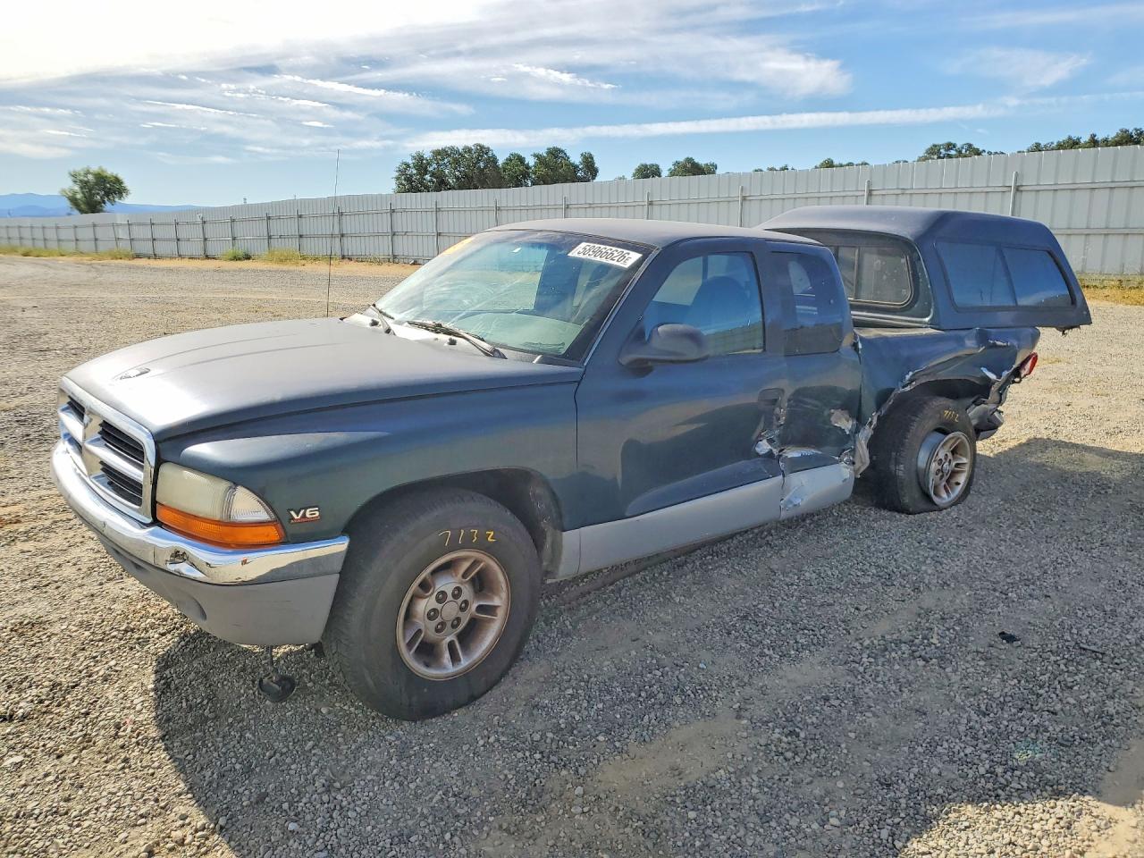 1999 Dodge Dakota SLT, VIN 1B7GL22X5XS221393 — Зад