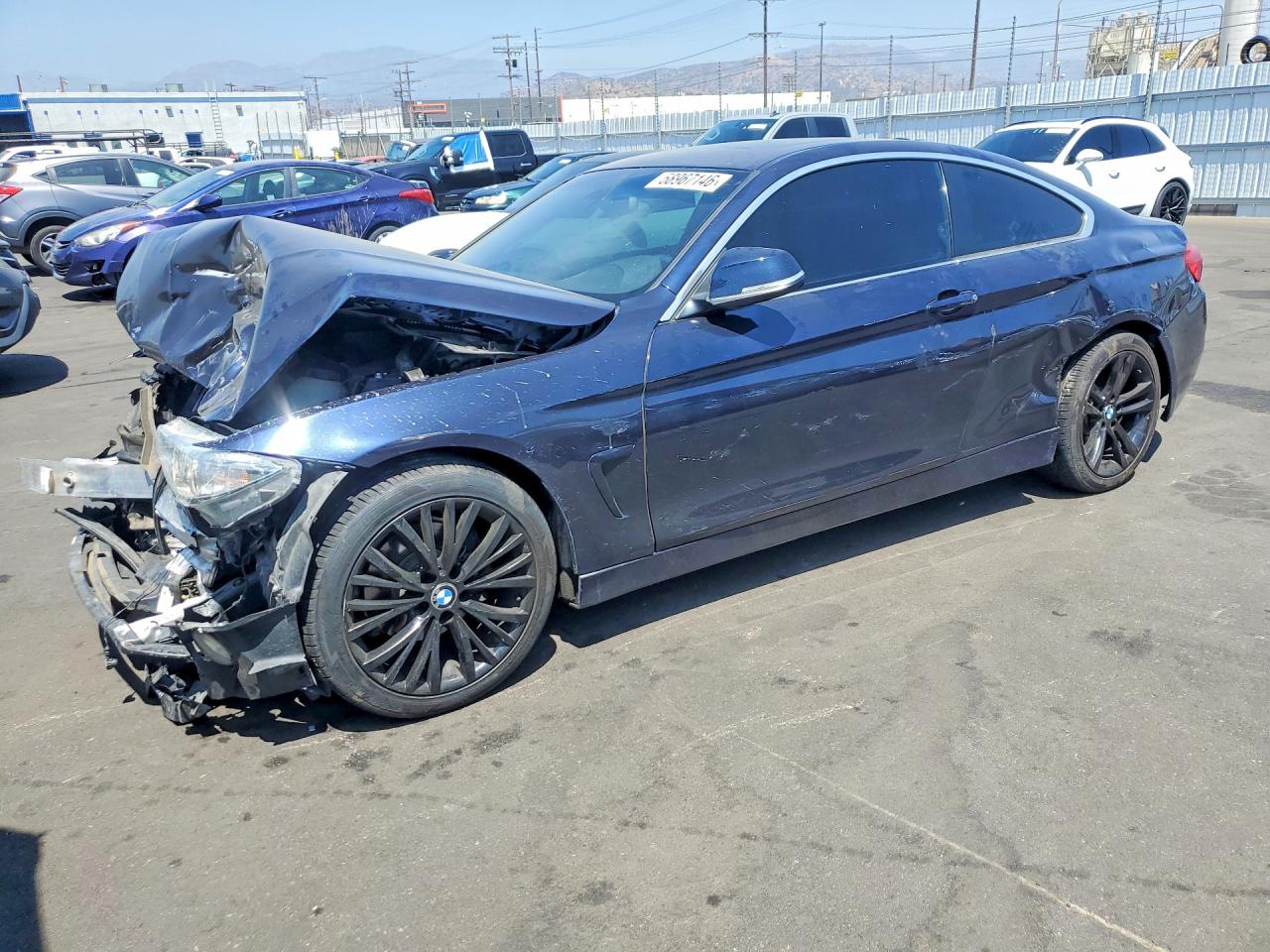 2016 BMW 4 Series 428i, VIN WBA3N7C54GK225550 — Front end