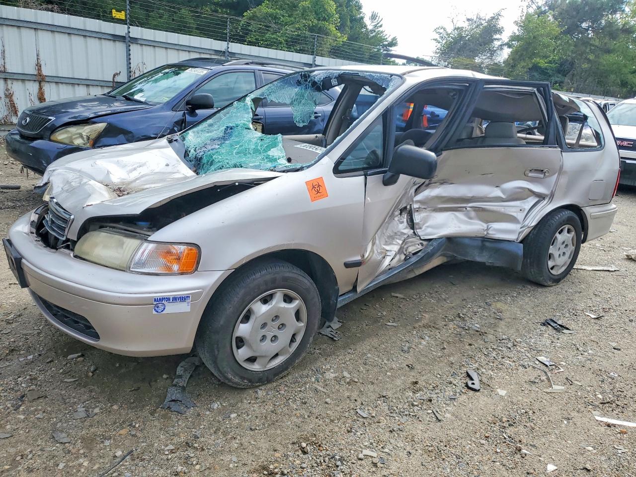 1998 Honda Odyssey LX, VIN JHMRA3860WC011102 — Rollover