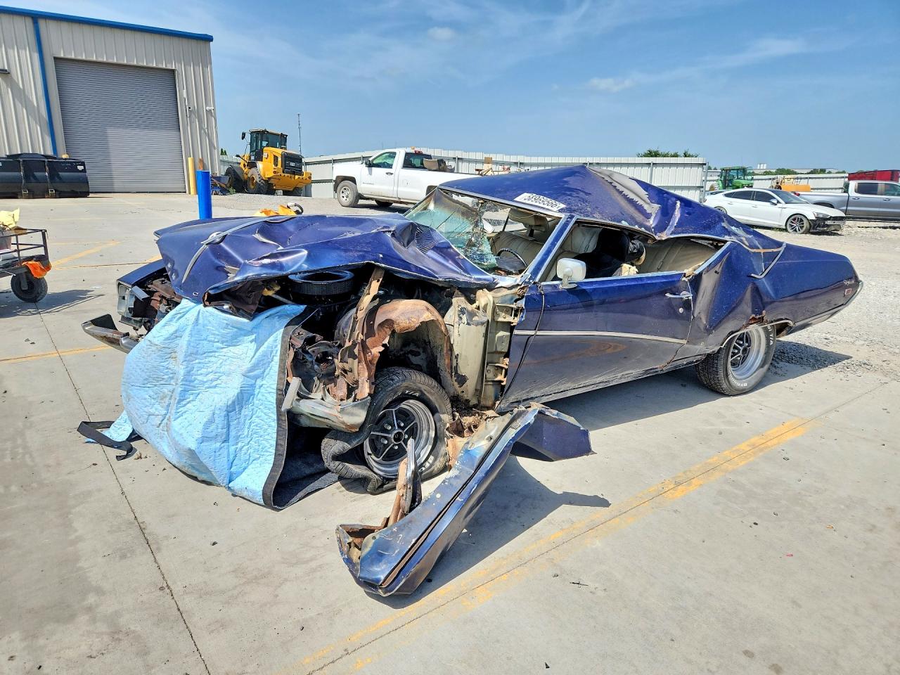 1969 Buick Skylark, VIN 4353791142054 — Front end