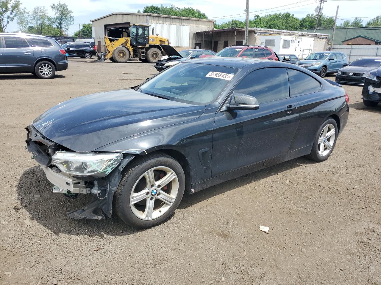 2015 BMW 4 Series 428i xDrive, VIN WBA3N9C51FK248259 — Front end