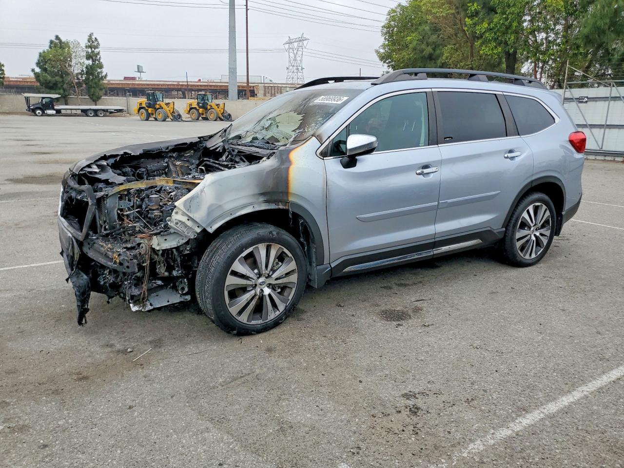 2022 Subaru Ascent Touring, VIN 4S4WMARD6N3470304 — Engine fire