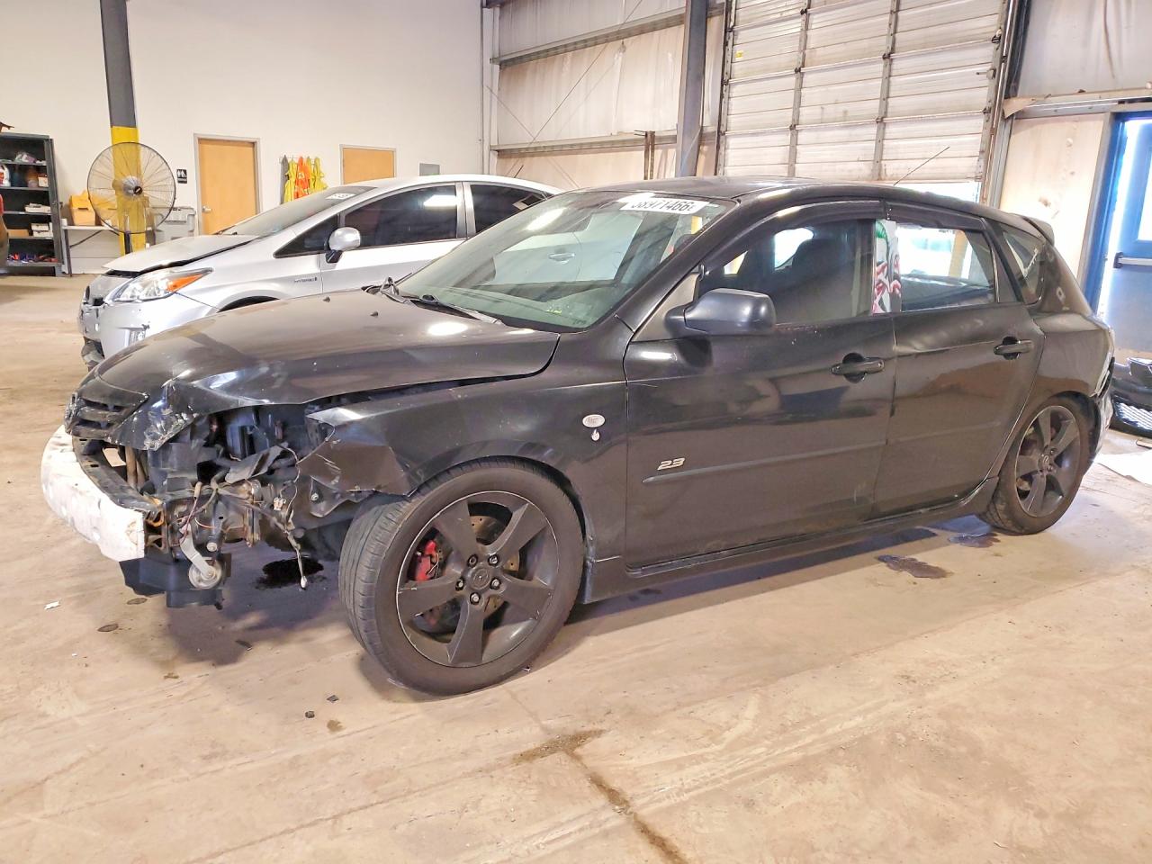 2005 Mazda 3 s, VIN JM1BK143X51246231 — Front end
