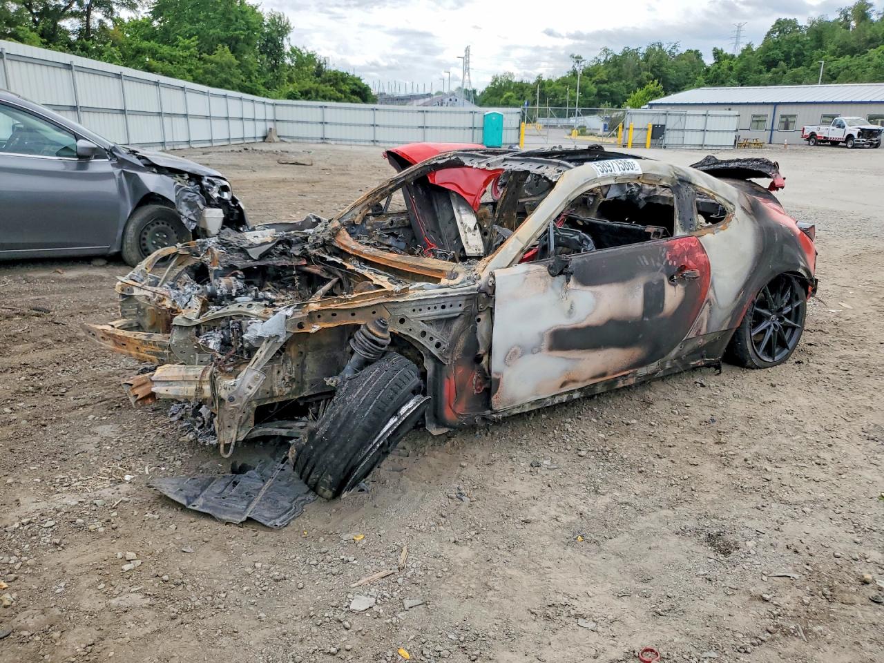 2024 Toyota 86 Premium, VIN JF1ZNBE10R8755353 — Burn