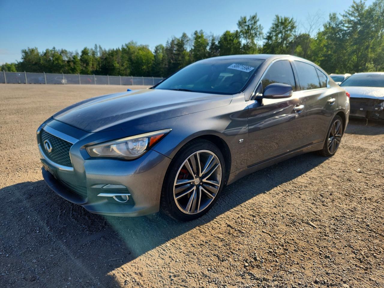 2015 Infiniti Q50, VIN JN1BV7AR3FM420467 — Undercarriage