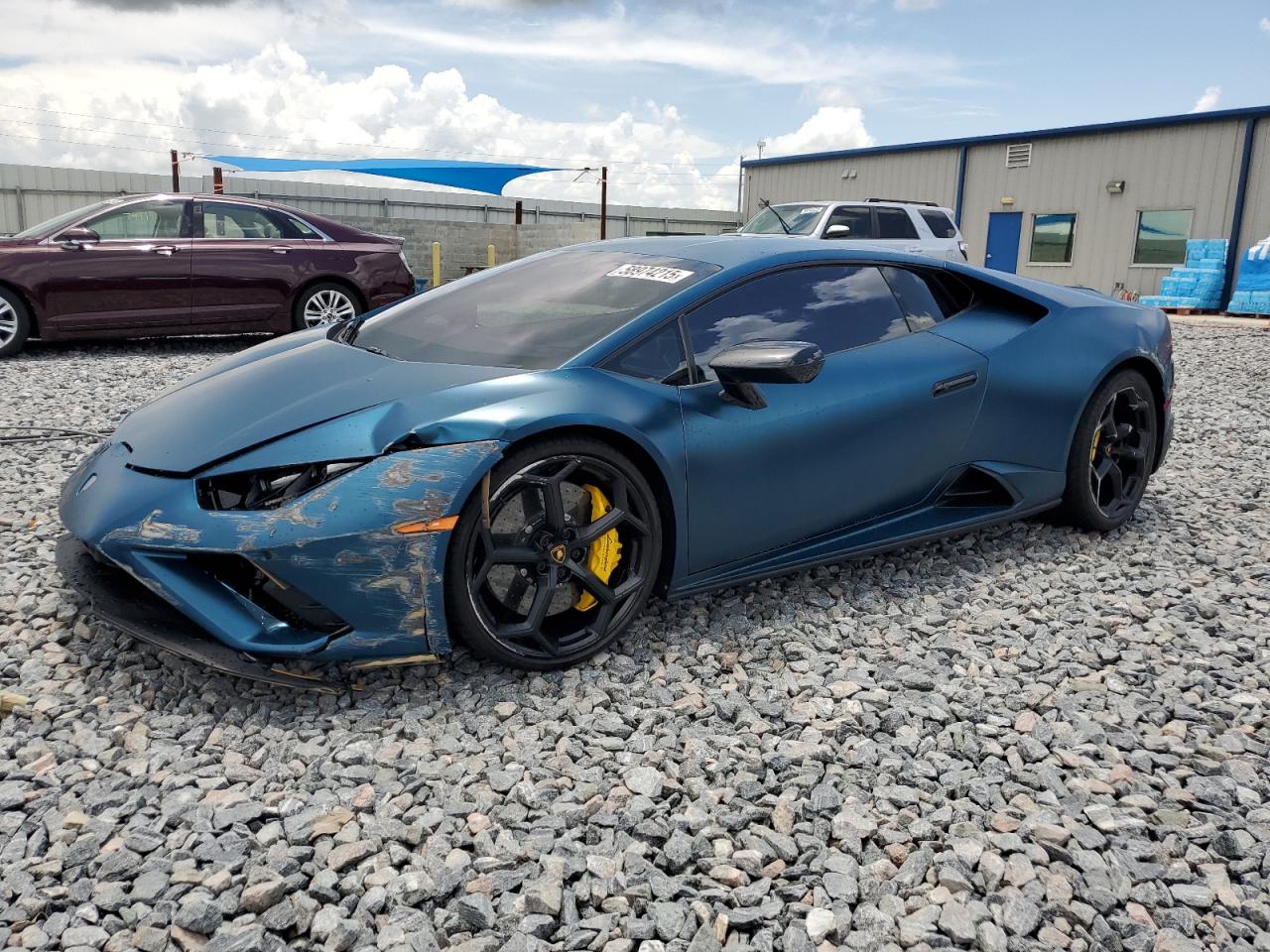 2021 Lamborghini Huracan, VIN ZHWUF5ZF9MLA17169 — Front end