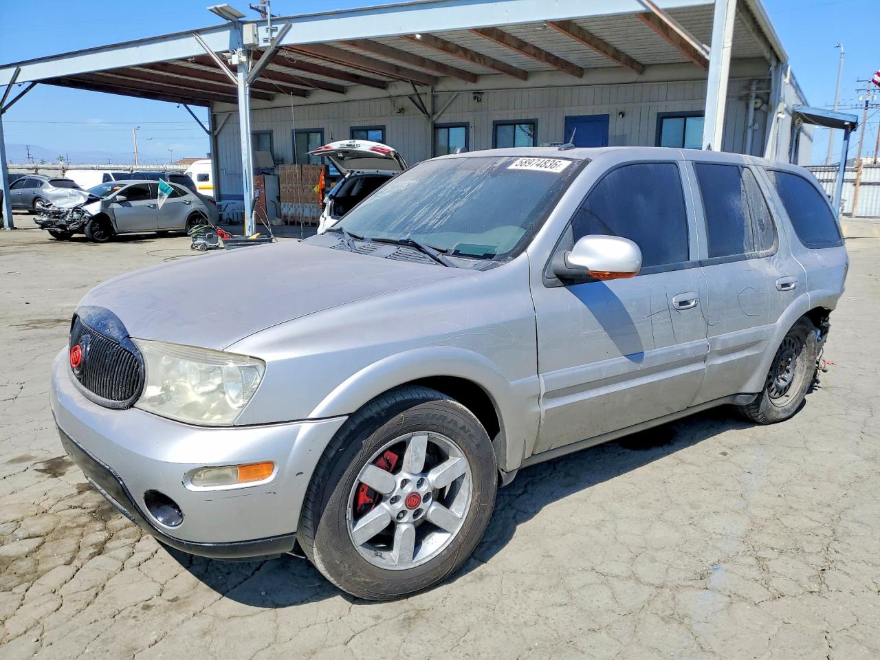 2004 Buick Rainier CXL Plus, VIN 5GAES13P342353309 — Vandalism