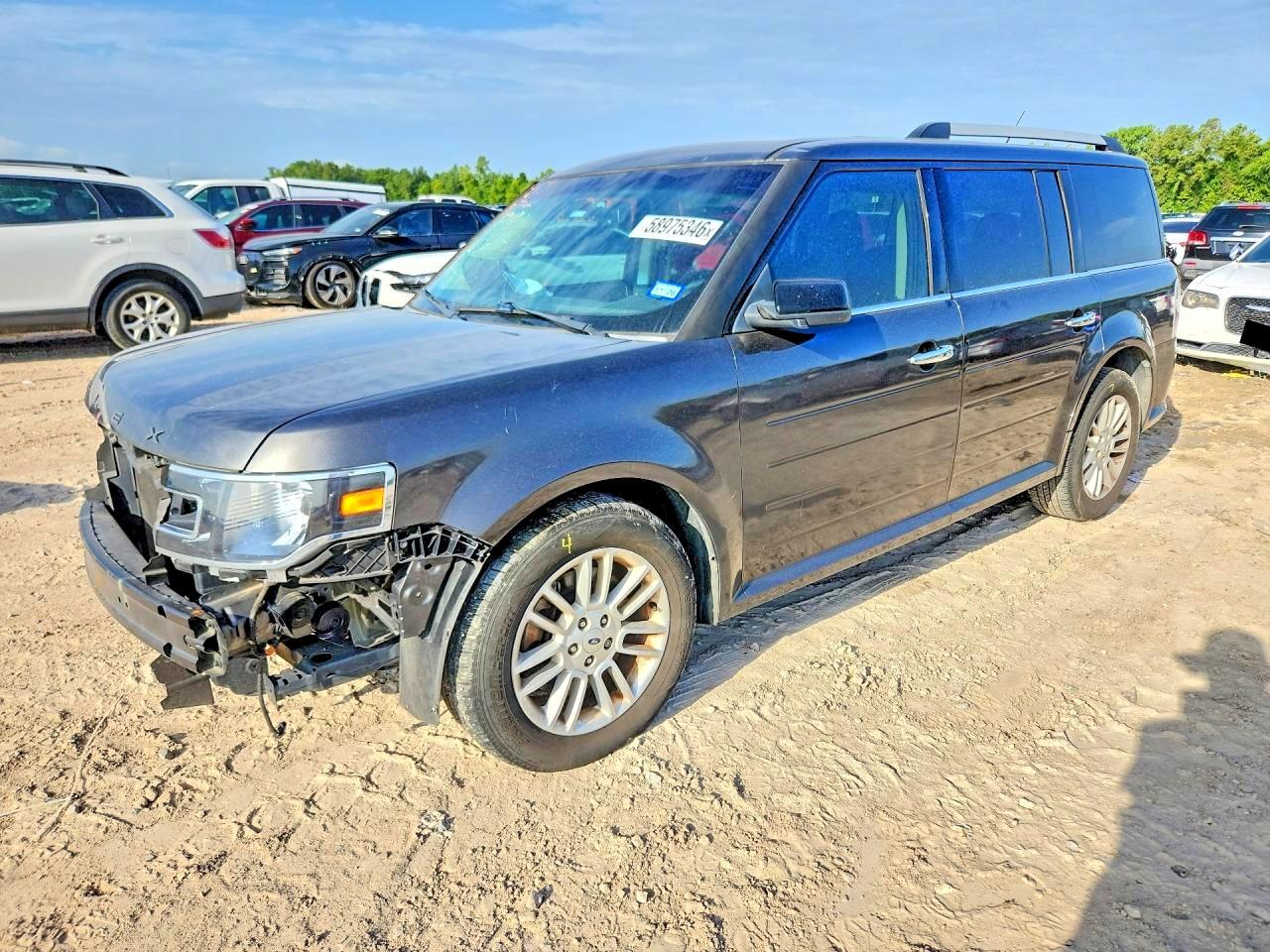 2018 Ford Flex SEL, VIN 2FMGK5C84JBA19590 — Front end