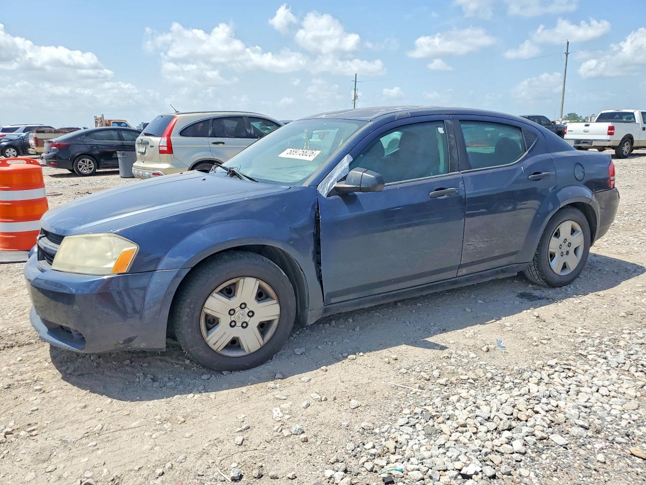 2008 Dodge Avenger SE, VIN 1B3LC46K88N155075 — Rear end