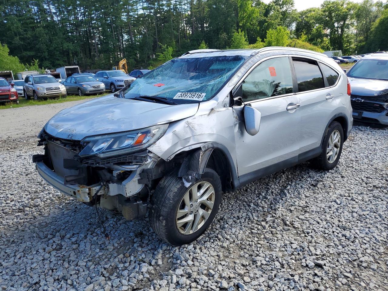 2016 Honda CR-V EX-L, VIN 5J6RM4H71GL048565 — Rollover